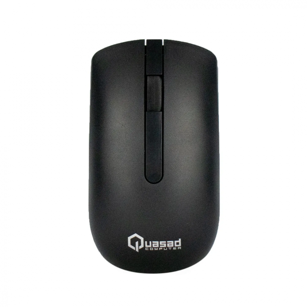 MOUSE QUASAD QM-675G WIRELESS 1200DPI 8M NEGRO