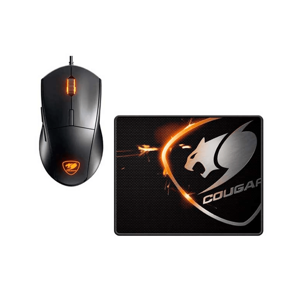 MOUSE COUGAR MINOS XC + PAD USB 4000DPI 6BOT SENSOR ADNS-3050/ 260x210x3mm
