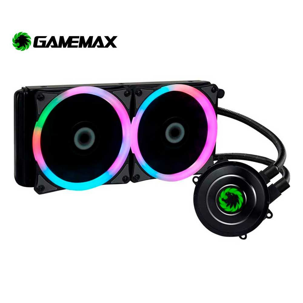 COOLER GAMEMAX ICEBERG 240 RGB LIQUIDO 120MM 2PWM 153x240x27mm