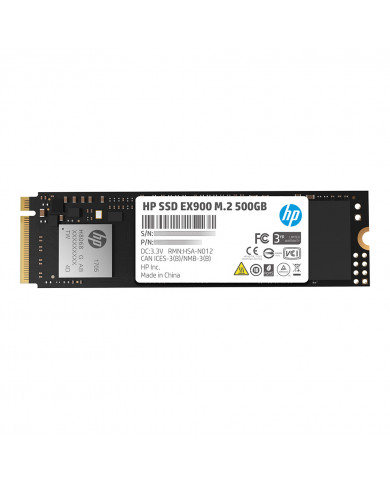 DISCO DURO HP 500GB SSD M.2 EX900 NEGRO PCIe NVMe / 2YY44AANABL