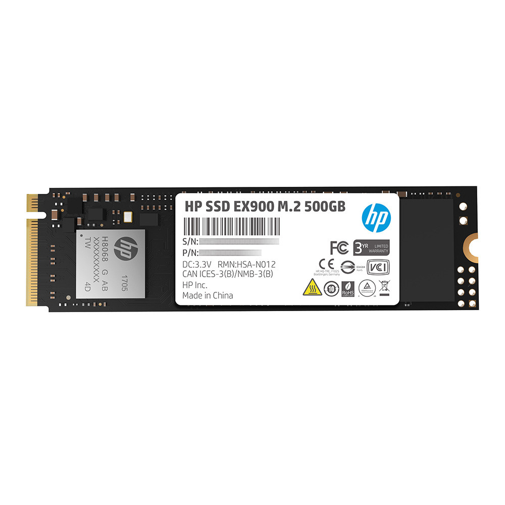 DISCO DURO HP 500GB SSD M.2 EX900 NEGRO PCIe NVMe / 2YY44AANABL