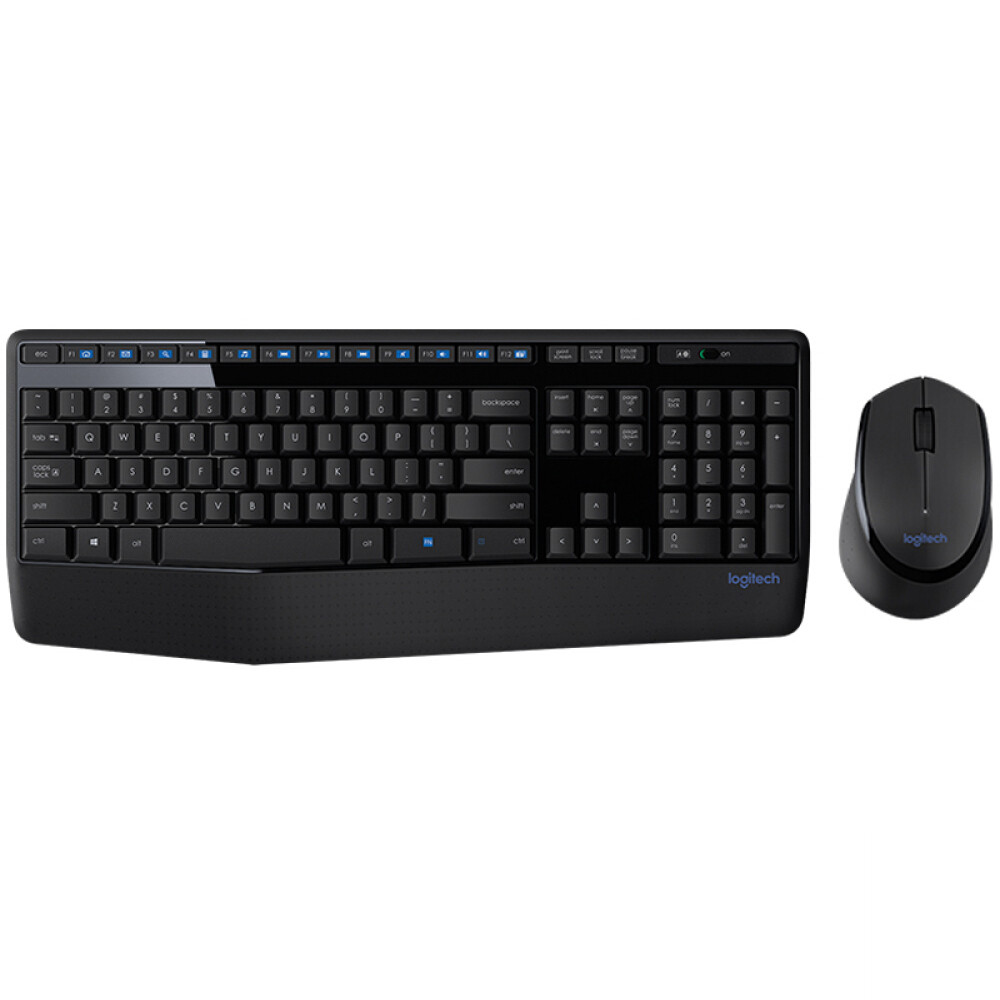 COMBO TECLADO Y MOUSE LOGITECH MK345 WIRELESS NEGRO COMFORT DESKTOP KIT