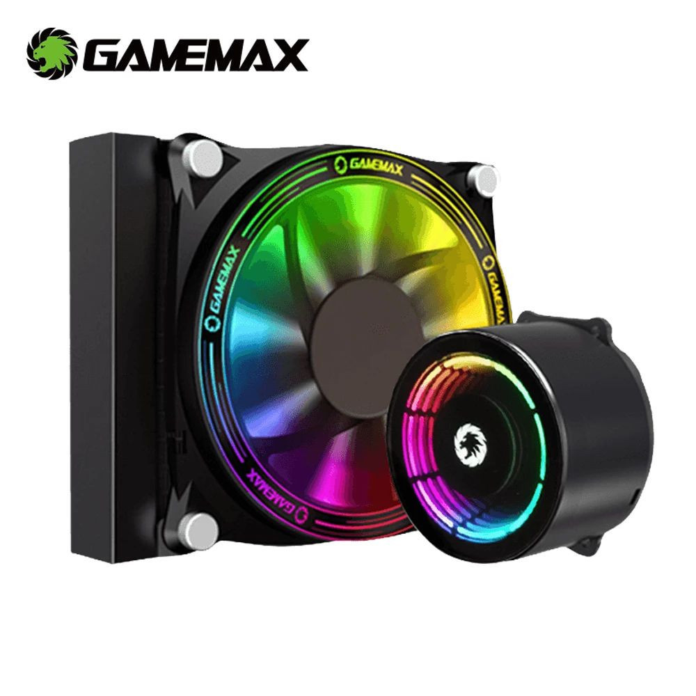 COOLER GAMEMAX ICECHILL 120 ARGB RAINBOW LIQUIDO 154.5x120x27mm