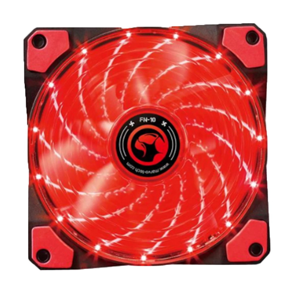 COOLING FAN MARVO FN-10 ROJO 120mm