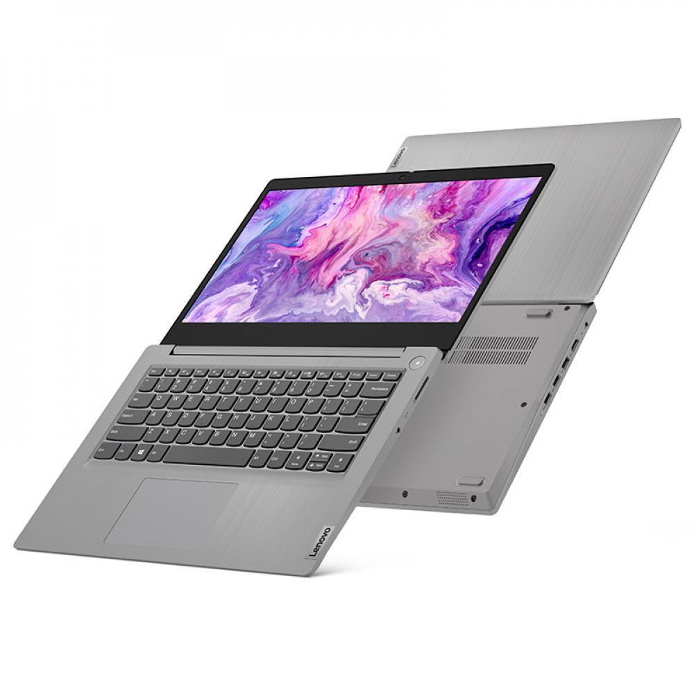 LAPTOP LENOVO 14IML05/i3-10110U/4GB/256GB/14" FHD TN/GRIS PLATINO/DOS/IDEAPAD 3/81WA00GXLM