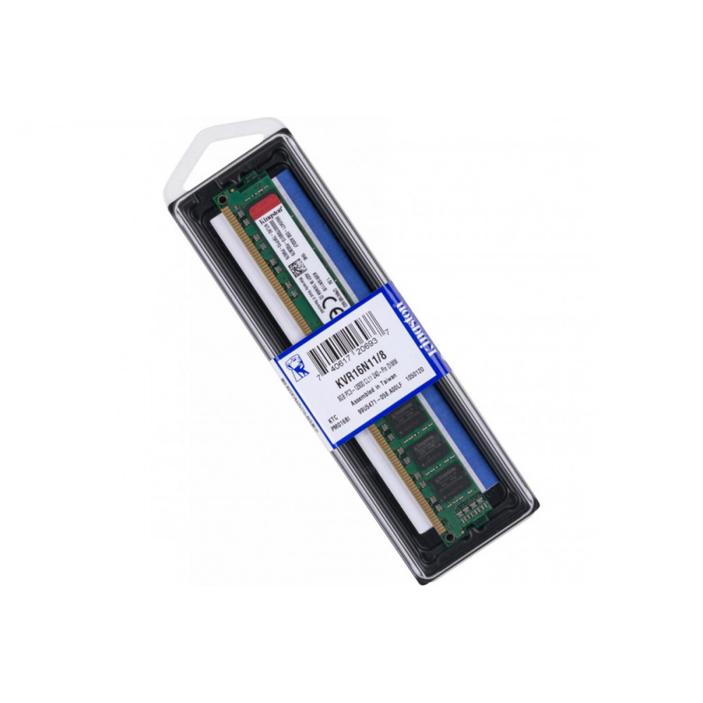 MEMORIA KINGSTON 8GB DDR3 PC3-12800 2Rx8 1G x 64-Bit