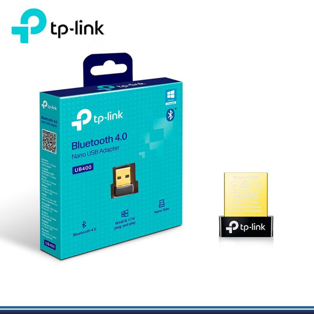 ADAPTADOR TPLINK UB400 BLUETOOTH 4.0 NANO