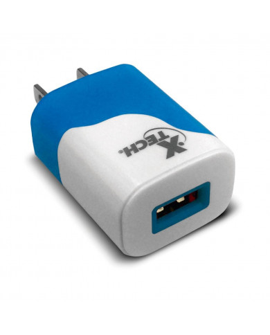 ADAPTADOR XTECH XTG-213 OTG USB CARGA RAPIDA DE PARED