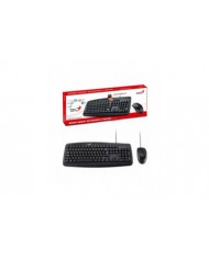 DESKTOP KIT LOGITECH MK235 WIRELESS ANTI-DERRAME T+M