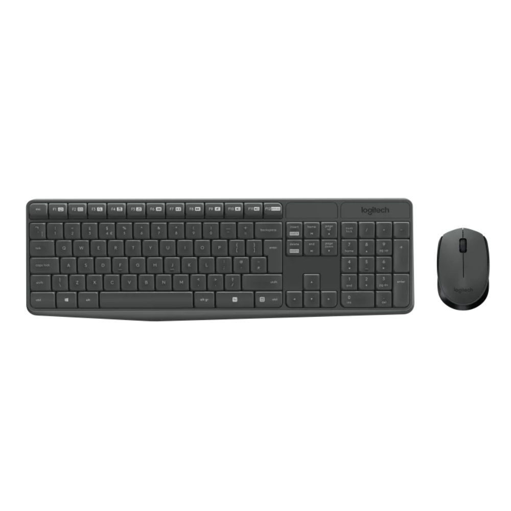 DESKTOP KIT LOGITECH MK235 WIRELESS ANTI-DERRAME T+M