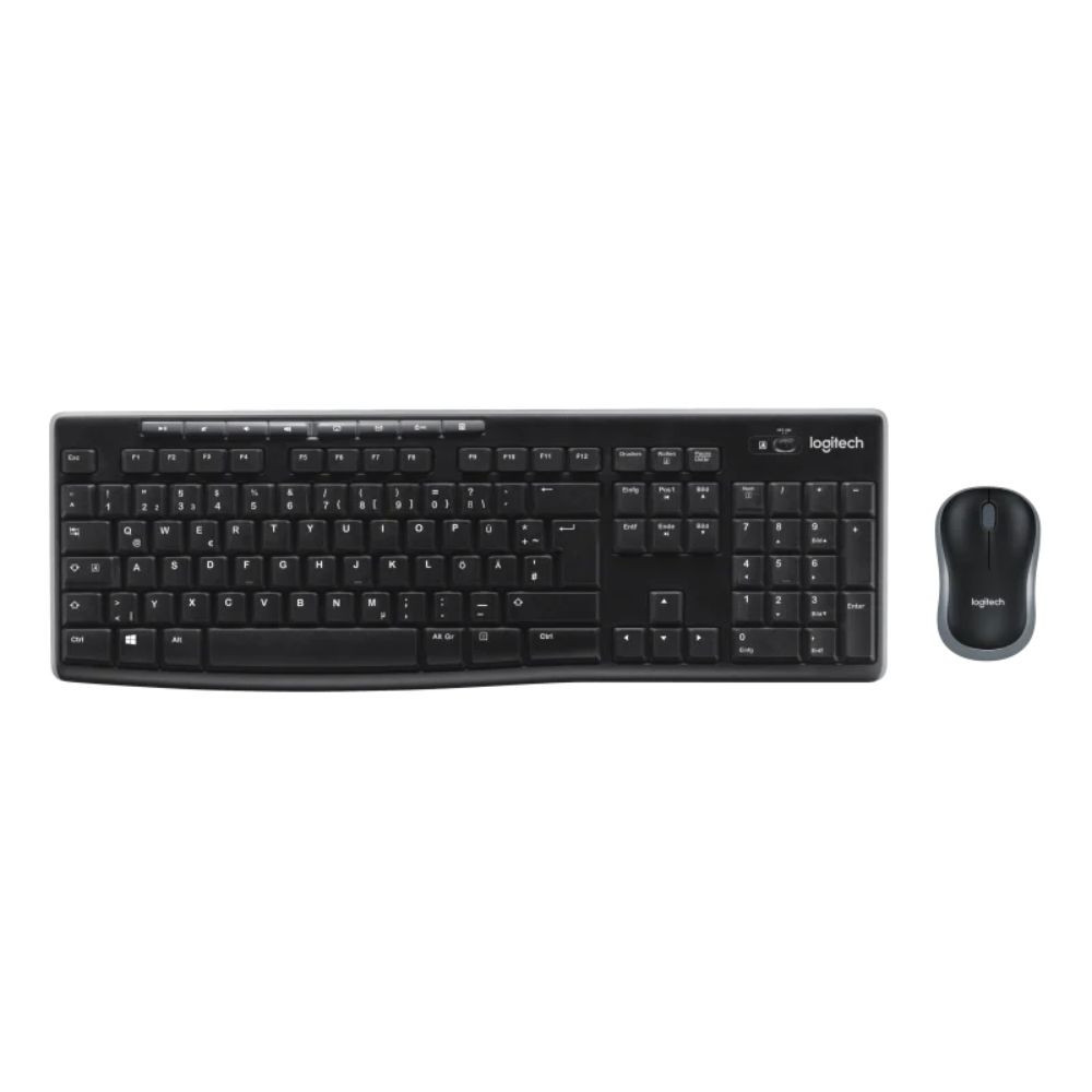 COMBO TECLADO Y MOUSE LOGITECH MK270 WIRELESS DESKTOP KIT