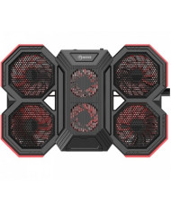 COOLING PAD MARVO FN-41 ROJO 9-17,3" 6FAN 2USB