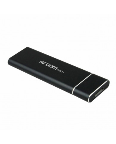 ENCLOSURE ARGOM SSD M.2 SATA USB 3.0 NEGRO