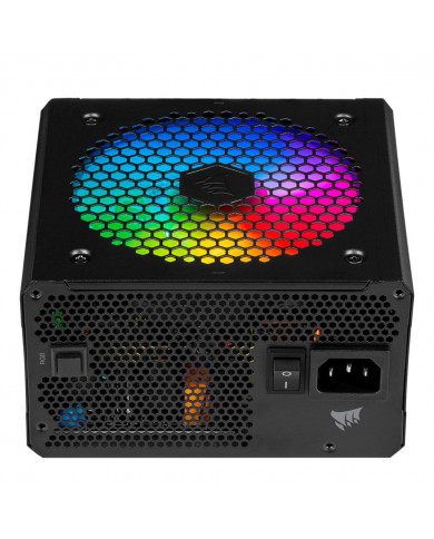 FUENTE DE PODER CORSAIR CX550F RGB MODULAR 80P BRONZE ATX iCUE NEGRA