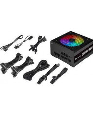 FUENTE DE PODER CORSAIR CX550F RGB MODULAR 80P BRONZE ATX iCUE NEGRA