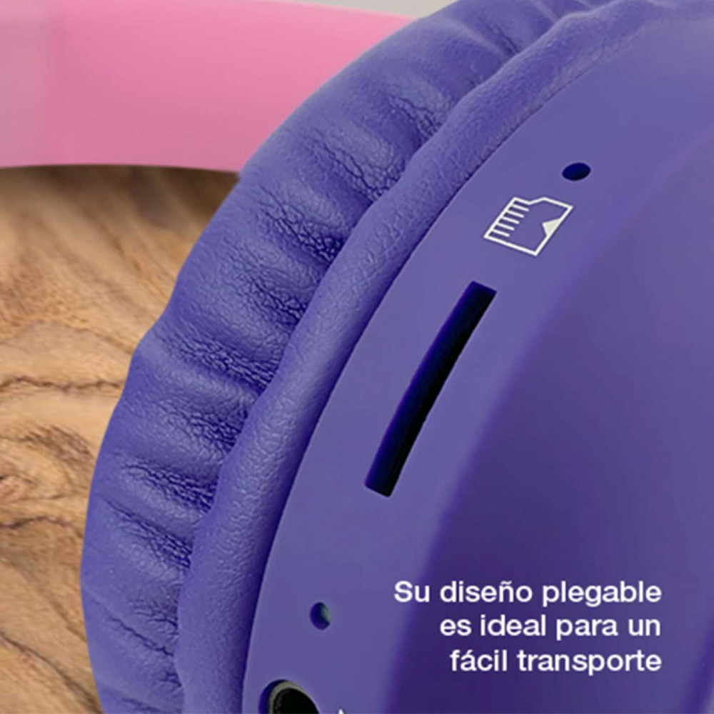 HEADSET XTECH XTH-650 BLUETOOTH ONEAR PURPURA