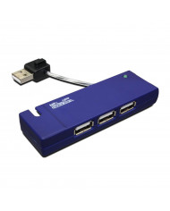 HUB KLIPXTREME 4 PUERTOS KUH-400A AZUL
