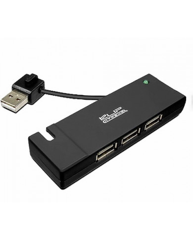 HUB KLIPXTREME 4 PUERTOS KUH-400B NEGRO