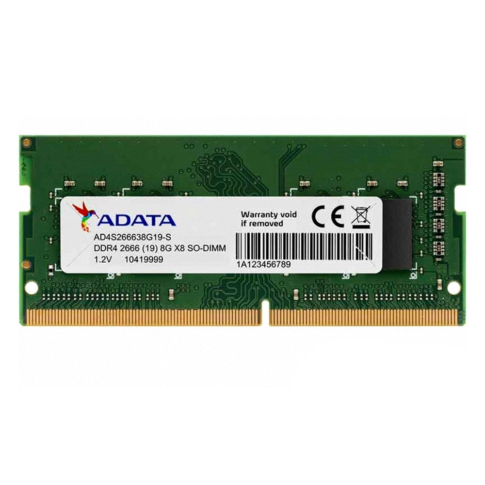 MEMORIA ADATA 8 GB DDR4 2666 SODIMM PC4-21300
