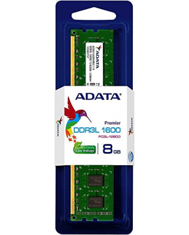 MEMORIA ADATA 8GB DDR3L 1600 DIMM PC3-12800