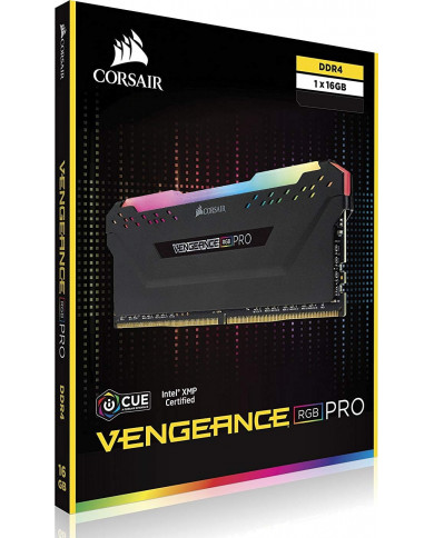 MEMORIA CORSAIR 16GB 3600MHz VENGEANCE RGB PRO DDR4 CUE