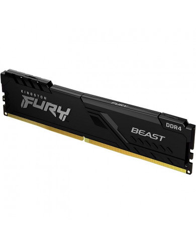 MEMORIA KINGSTON 16GB 3600MHz DIMM BEAST HYPER FURY NEGRA