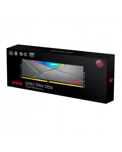 MEMORIA RAM XPG 8GB 3200 RGB SPECTRIX D50 PC4-25600 DIMM