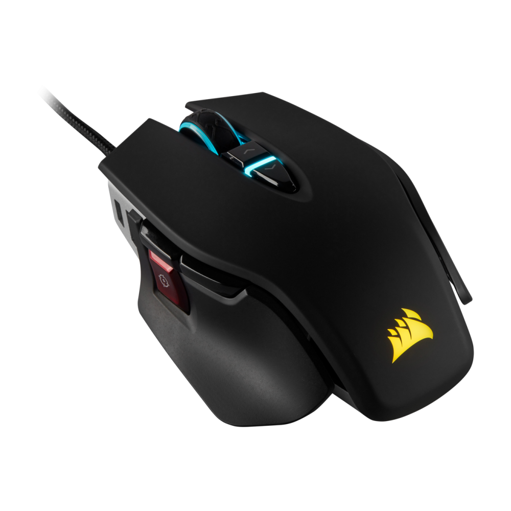 MOUSE CORSAIR M65 RGB ELITE NEGRO USB CUE 18000DPI AMBIDIESTRO