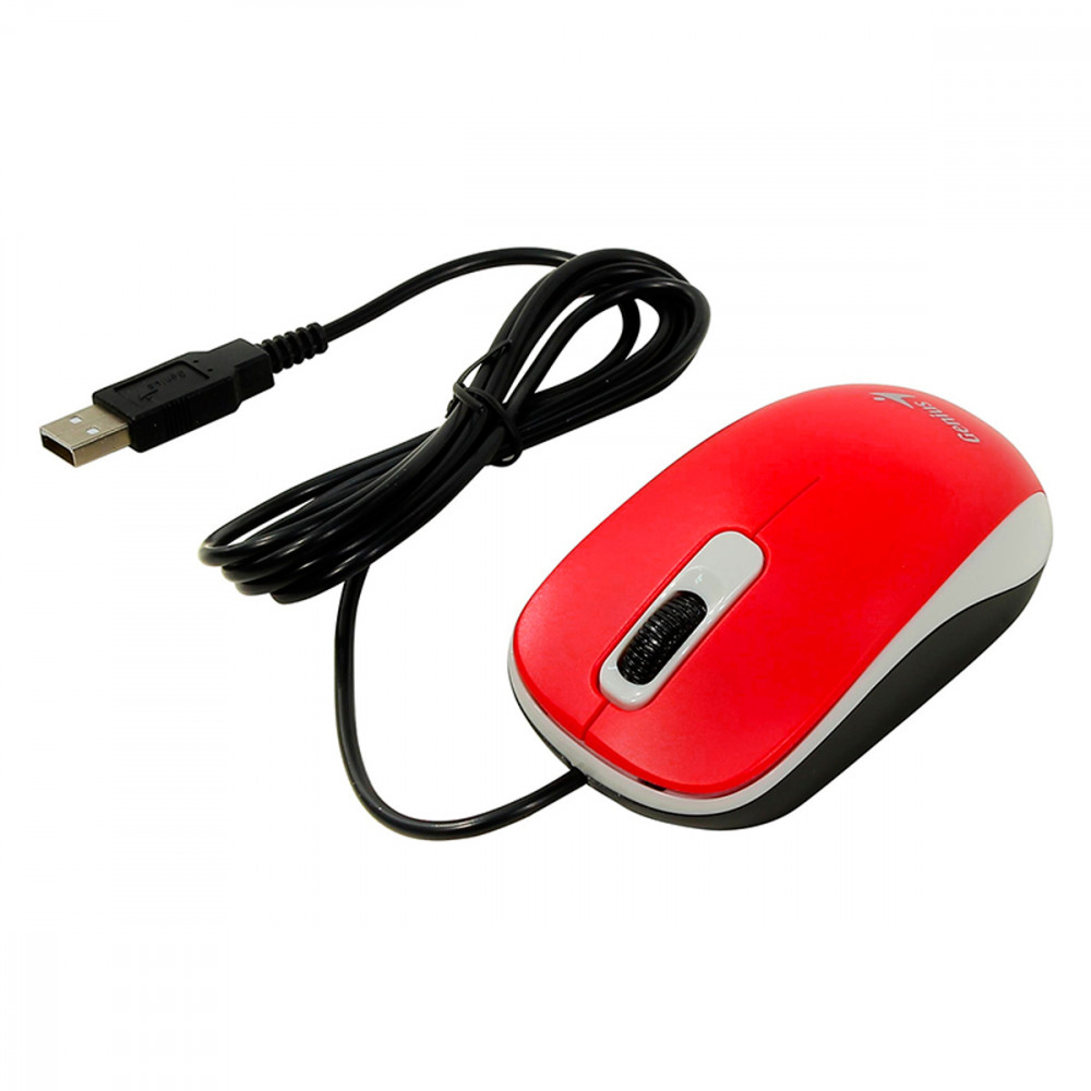 MOUSE GENIUS DX-110 ROJO USB G5 BOX MOUSE GENIUS DX-110 ROJO USB G5 BOX