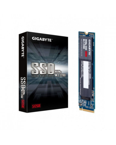 DISCO DURO GIGABYTE 512GB M.2 2280 NVMe PCIe x4 GP-GSM2NE3512GNTD