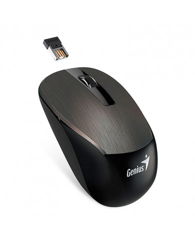 MOUSE GENIUS NX-7015 WIRELESS CHOCOLATE BlueEYE