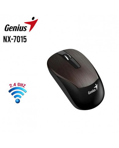 MOUSE GENIUS NX-7015 WIRELESS CHOCOLATE BlueEYE