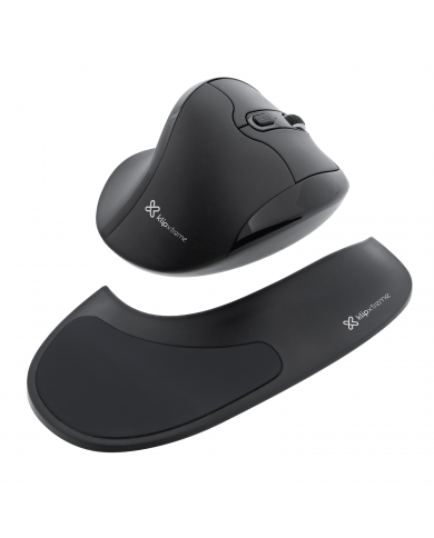 MOUSE KLIPX KMW-750 WIRELESS + BASE NEGRO FLEXOR BUSINESS