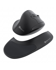 MOUSE KLIPX KMW-750 WIRELESS + BASE NEGRO FLEXOR BUSINESS