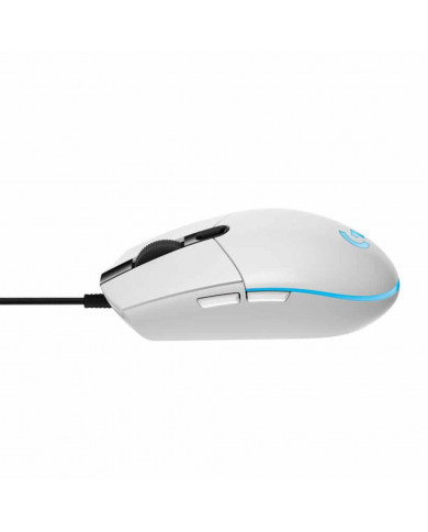 MOUSE LOGITECH G203 USB BLANCO LIGHTSYNC