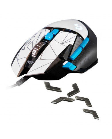 MOUSE LOGITECH G502 BLANCO HERO LOL-KDA PROGRAMABLE LIGHTSYNC +25.600DPI 11BOT