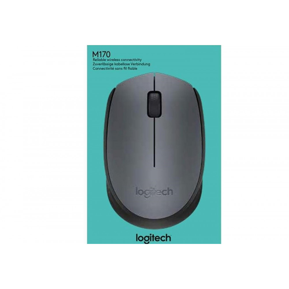 MOUSE LOGITECH M170 GRIS WIRELESS