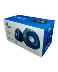 PARLANTES XTECH XTS-115BL AZUL 2.0 STEREO 6W 3.5MM+USB