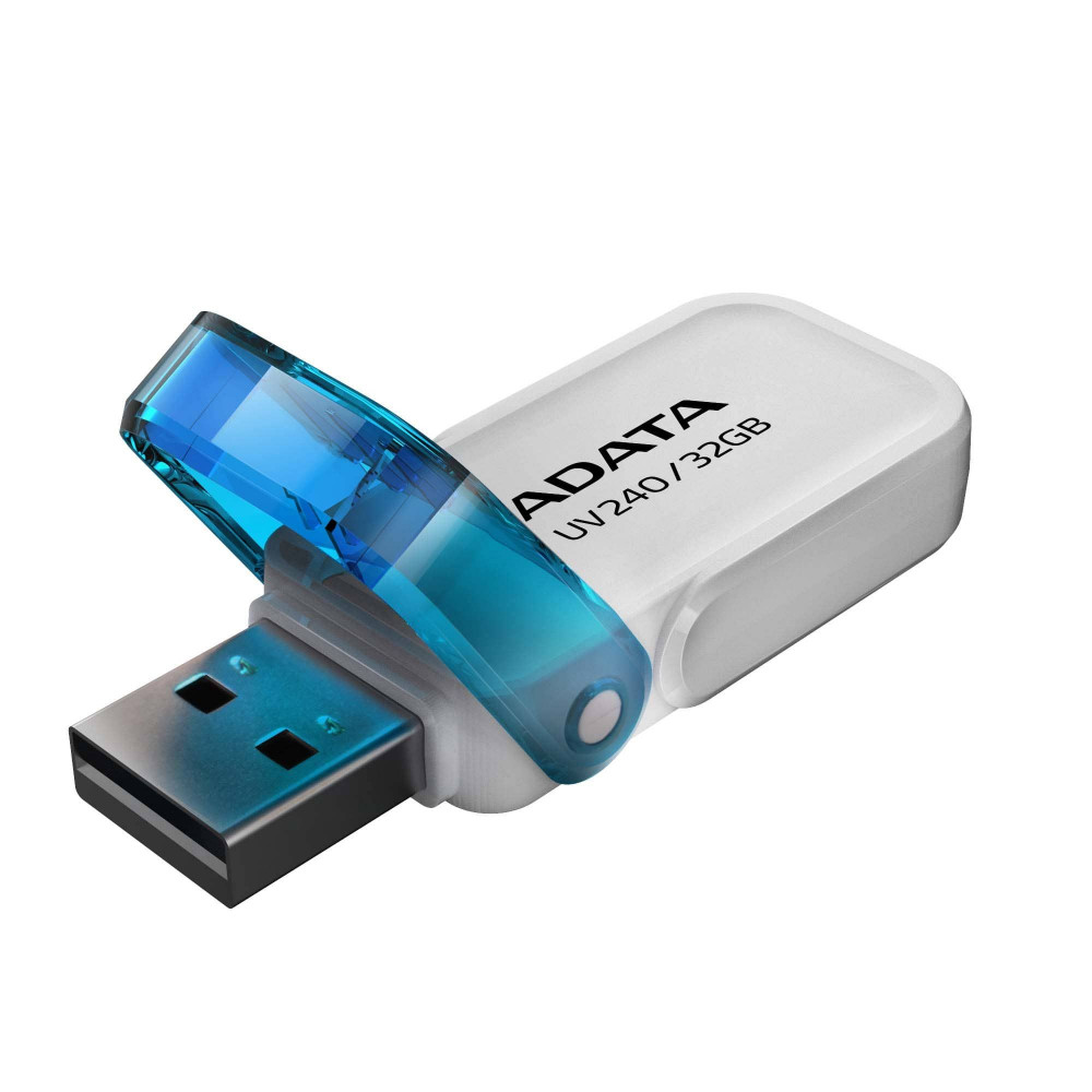 PENDRIVE ADATA 32 GB BLANCO/AZUL UV240 CLASSIC