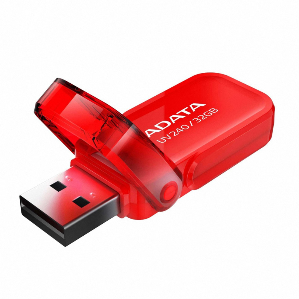 PENDRIVE ADATA 32 GB ROJO UV240 CLASSIC