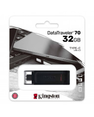 PENDRIVE KINGSTON 64GB DT70 TYPE-C USB3.2 NEGRO DT70/64GB PENDRIVE KINGSTON 64GB DT70 TYPE-C USB3.2 NEGRO DT70/64GB