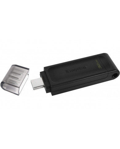 PENDRIVE KINGSTON 32GB DT70 TYPE-C USB3.2 NEGRO DT70/32GB