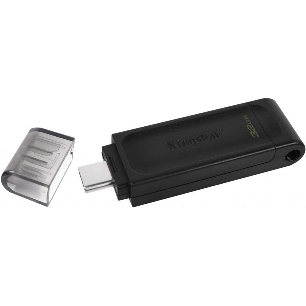 PENDRIVE KINGSTON 32GB DT70 TYPE-C USB3.2 NEGRO DT70/32GB