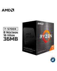 PROCESADOR AMD RYZEN 7 5700X 3.4GHz 36MB AM4 8NUCLEOS