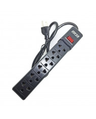 REGLETA FORZA 6 SALIDAS NEGRA PS-001B REGLETA FORZA 6 SALIDAS NEGRA PS-001B