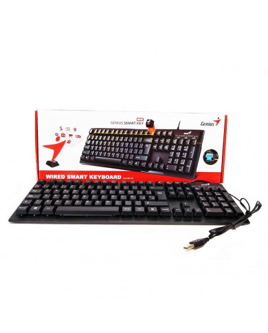 TECLADO GENIUS KB-102 USB MULTIMEDIA NEGRO