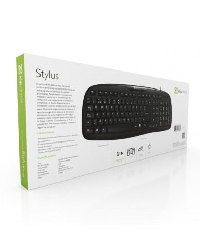 TECLADO KLIPX KKS-050S STYLUS USB NEGRO