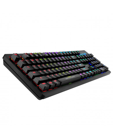 TECLADO MECANICO GAMER GAMEMAX KG901 RGB ESPAÑOL SWITCH ROJO