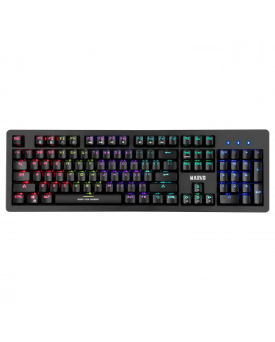 TECLADO MARVO KG916 MECANICO RAINBOW ANTI-GHOSTING