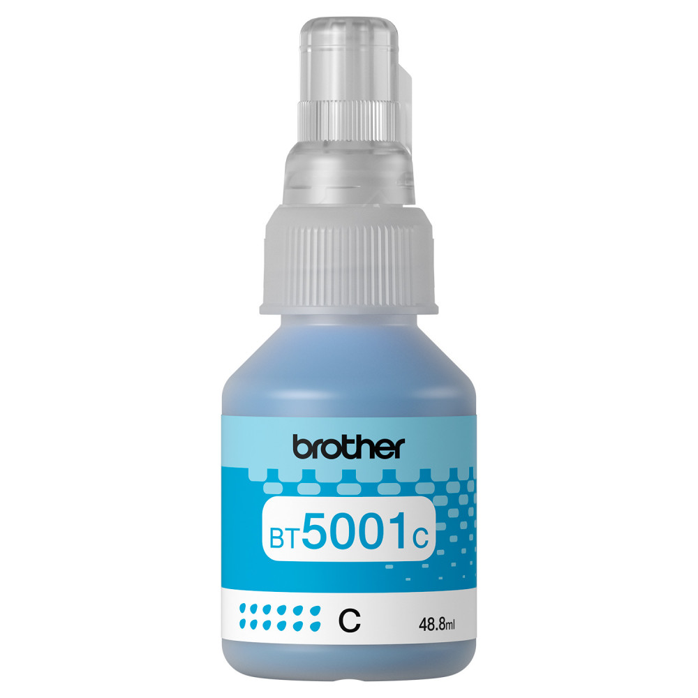 TINTA BROTHER BT5001C CYAN 41,8ml 5000 pag